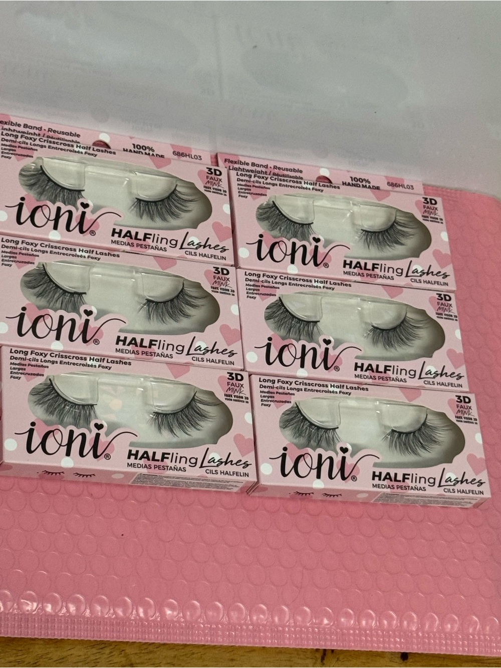 Halfling 3D Faux Mink Half Lashes - Black